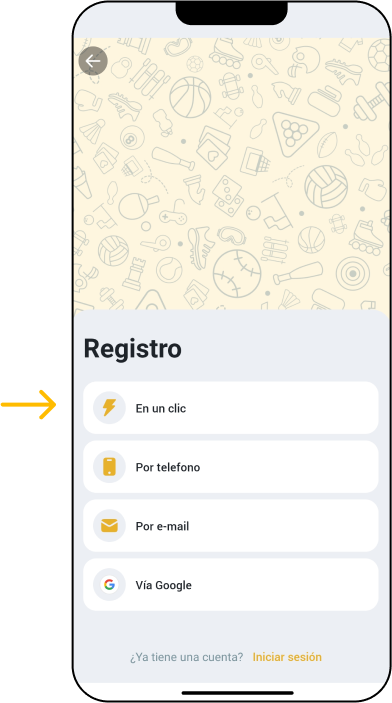 ¿Cómo registrarse a través de la aplicación? - Melbet Promo Perú