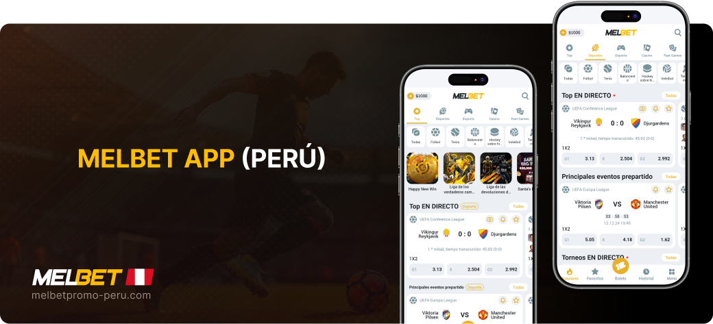 Melbet app (Perú) - Melbet Promo Perú
